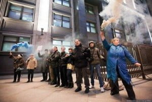 Rally in Moscow to support Nadiya Savchenko