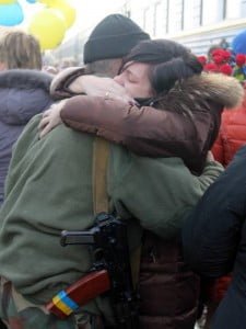 Chernyhiv meets 13nd battalion of territorial defense