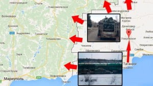 How armor gets from Russia to Donetsk – MAP