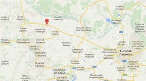 Ukrainian checkpoints in Luhansk oblast under Russian fire