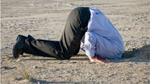 High-grade information war or the pose of an ostrich?