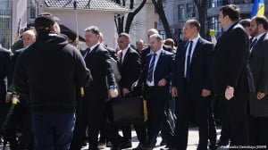 President Poroshenko arrives to Odessa, marking liberation from German-Nazi occupants