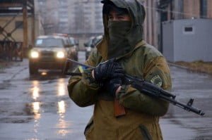 Session d’entraînement dans le camp du bataillon “Azov”