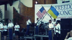 U.S. Army Europe Soldiers’ Chorus performs in Kyiv ahead of 4 July