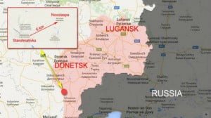 Inaccuracies about today’s battle in the war zone in eastern Ukraine