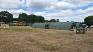 U.S. provides the Expeditionary Medical Support System (EMEDS) to Ukraine