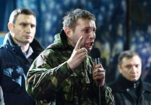 hand grenade thrown at ukrainian mp volodymyr parasyuk Hand grenade RGD-5 thrown at the former famous Euromaidan activist and current Member of Ukrainian Parliament Volodymyr Parasyuk in the central Kyiv today