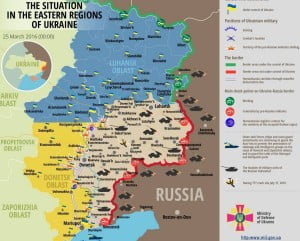 Ukraine war updates: daily briefings as of March 25, 2016