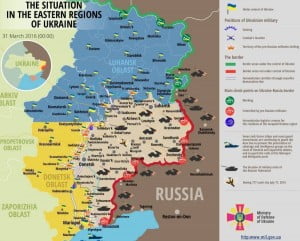 Ukraine war updates: daily briefings as of March 31, 2016