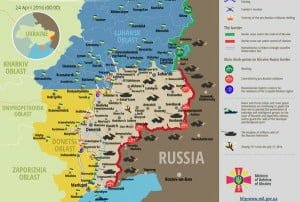Ukraine war updates: daily briefings as of April 24, 2016