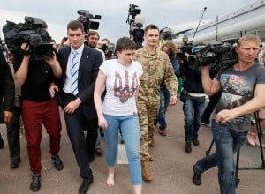 Nadiya Savchenko is free !