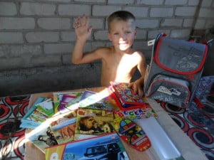 To school together! Let’s support children from eastern Ukraine!