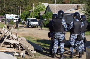 Russian rummage was held in the Crimean Tatars houses in Simferopol