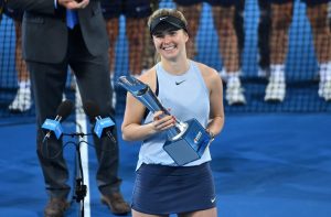 Ukrainian tennis player Svitolina wins WTA tournament