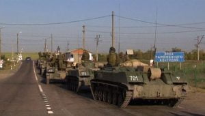 Russian Armed Forces concentrate heavy weaponry near the Ukraine