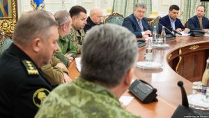 Ukraine Demands Russia Release Sailors, Mulls Martial Law After Gunfire At Sea
