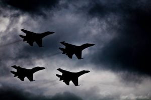 Russia has deployed about 500 tactical combat aircraft along its border with Ukraine