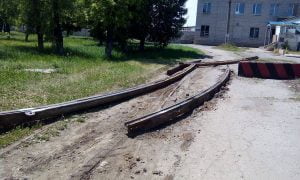 Russia destroys transport infrastructure in Luhansk