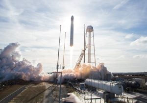 Antares medium-lift launch vehicle took place from NASA’s Wallops Flight Facility