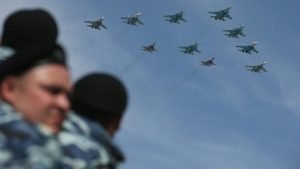 Russia uses aircraft to control the occupying forces in eastern Ukraine