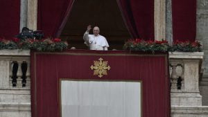 Pope Francis mentions “long-festering conflict” in Ukraine in his Christmas speech