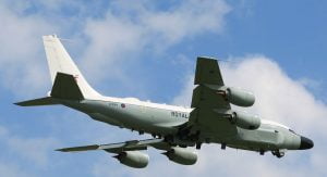 For the first time, a U.S. Air Force electronic reconnaissance aircraft operates in Ukraine airspace