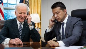 Joe Biden and Volodymyr Zelensky held telephone talks