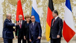 Ukraine’s refusal to put its head in the noose based on Minsk agreements came an unpleasant surprise to the powerful World players