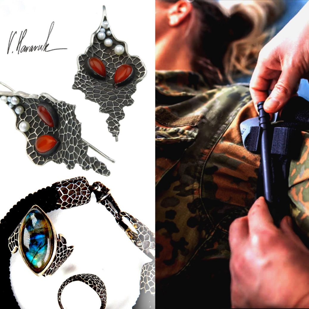 Not luxury jewelry, AID tourniquets now in need in Ukraine