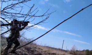 One Ukrainian paratrooper shot down two brand new Russian Su-34s