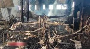 Russian forces carried out a targeted artillery shelling of colony in Olenivka
