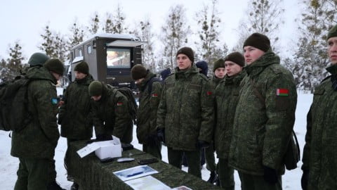 Belarusian forces entered the Russia - Ukraine war from the south