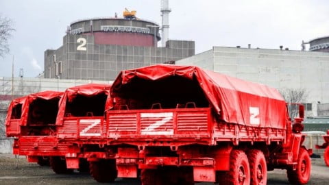 russia hides its mobilized soldiers at the Zaporizhzhia NPP