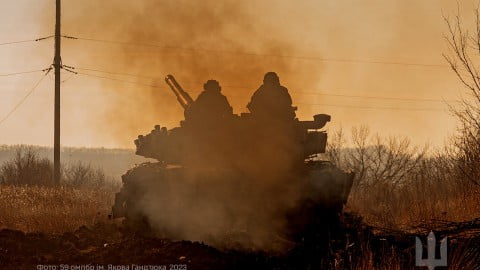 Successful attack of the Armed Forces of Ukraine near Avdiivka. Dedicated to the hero of Ukraine Da Vinci