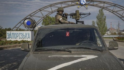 russian troops withdrawal preparation from Zaporizhzhia nuclear power plant begins