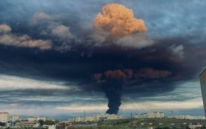 Burned down Sevastopol oil depot provided fuel for Russian ships that launched missiles over Ukraine