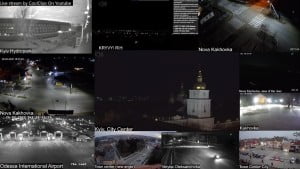 Kyiv live street cameras blocked after filming Ukrainian air defense work