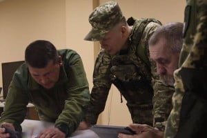 The Commander of the Eastern Group of Forces visited Bakhmut
