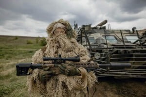 Ukrainian counteroffensive: the thin green line