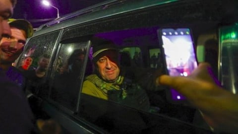 Lukashenka's administration did not confirm Prigozhin's arrival in Belarus