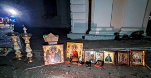 Devil’s russia night air strike wiped out the Transfiguration Cathedral in Odesa