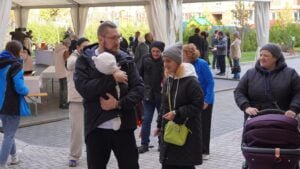 American benefactors purchased apartment complex for war victims in Ukraine