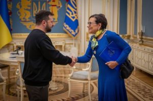 Zelenskyy meets with U.S. special representative for Ukraine’s economic recovery Pritzker