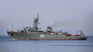 Two russian ships destroyed in occupied Crimea