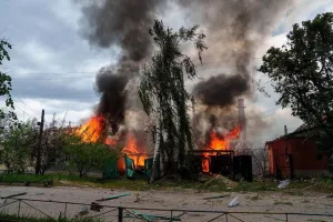 Street battles ongoing in Vovchansk city Kharkiv Region