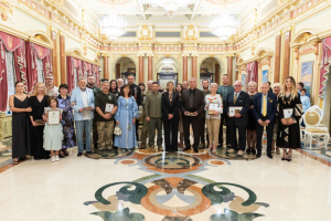 Zelenskyy awarded 11 outstanding figures with the “National Legend” honor for their achievements in promoting Ukraine. PHOTO report.