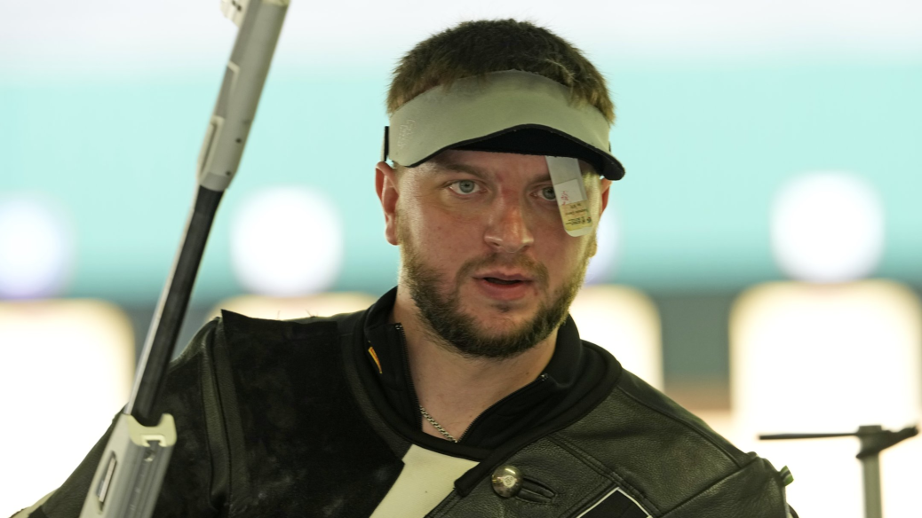Shooter Serhii Kulish wins silver in rifle shooting at the 2024 Olympics