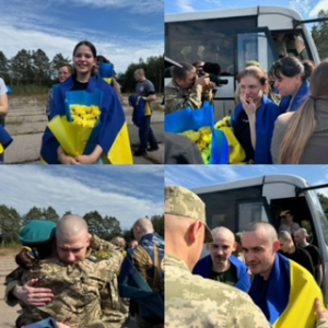 Today, the 56th exchange of prisoners of war took place