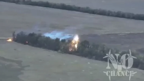 It burns and creates an effect. How the UFO or Dragon Drone is scorching fields with occupiers — Hetman