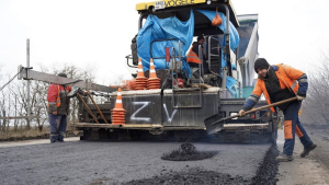 Russian occupiers are developing transportation infrastructure in Donetsk region